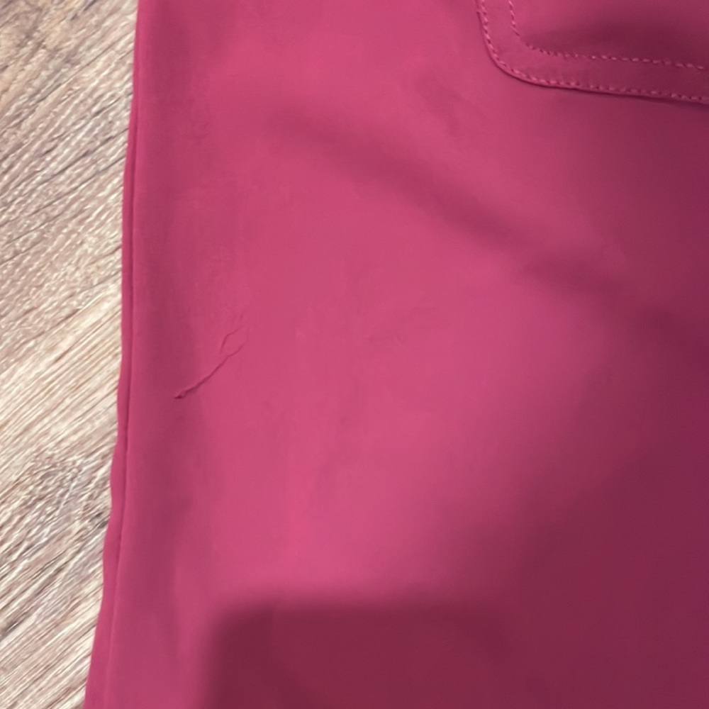 Maroon button up - Picture 4 of 5